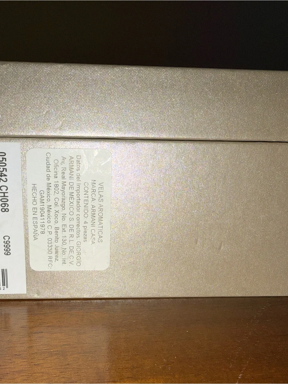 GIORGIO ARMANI / CASA - Pegasus Candle Set w/ Certificate